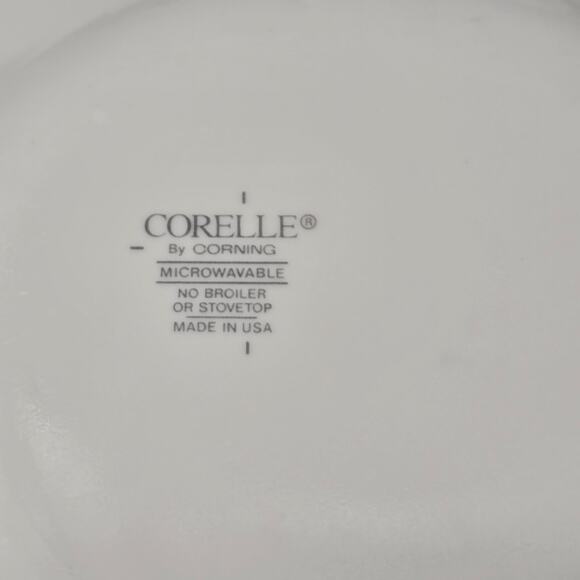 Corelle Blueberry Bouquet Bread & Butter Dessert Plates Set of 6 - Picture 6 of 7
